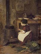 Pierre Edouard Frere The Little Cook Spain oil painting artist